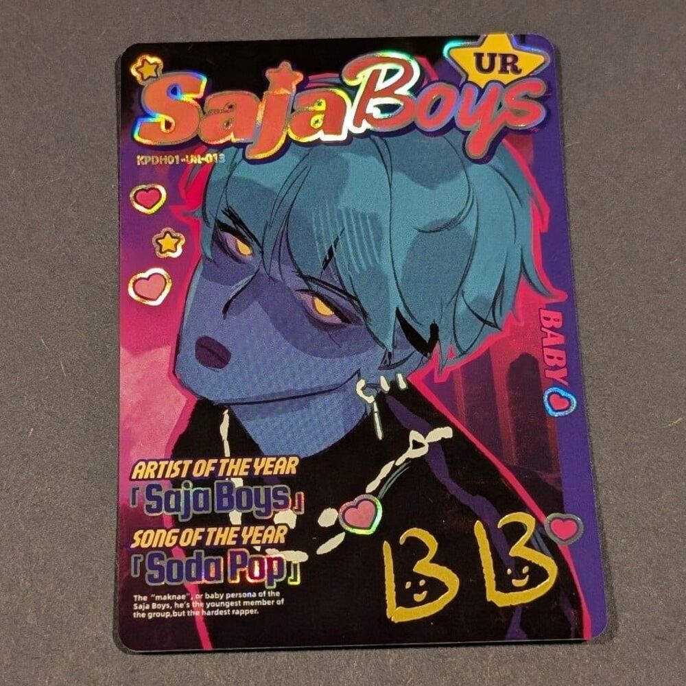 Kayou K-Pop Demon Hunters Baby Saja Boys UR Card KPDH01-UR-013